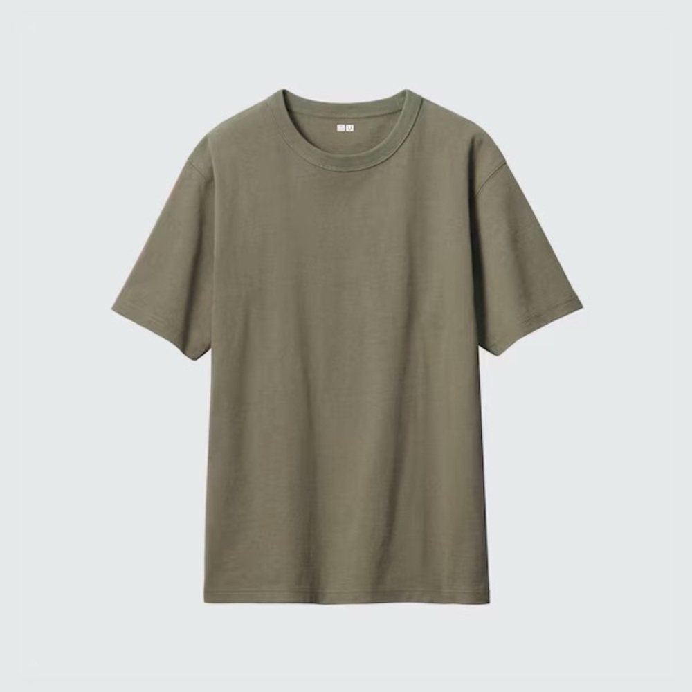 NWOT Uniqlo Crew Neck T-Shirt in Olive size Small
